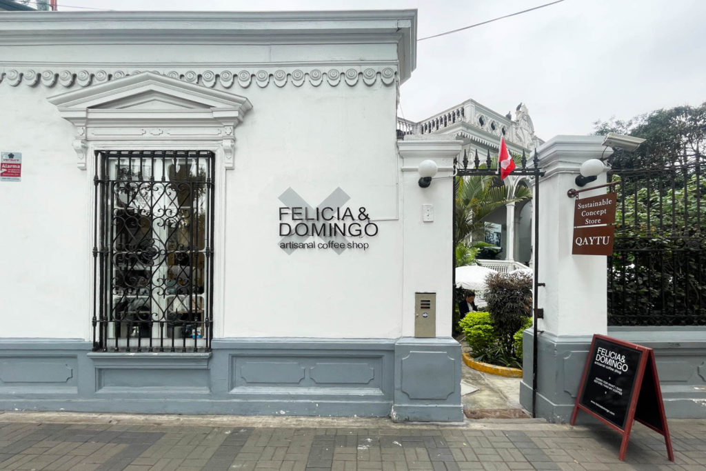 coffee shop in barranco Felicia y Domingo