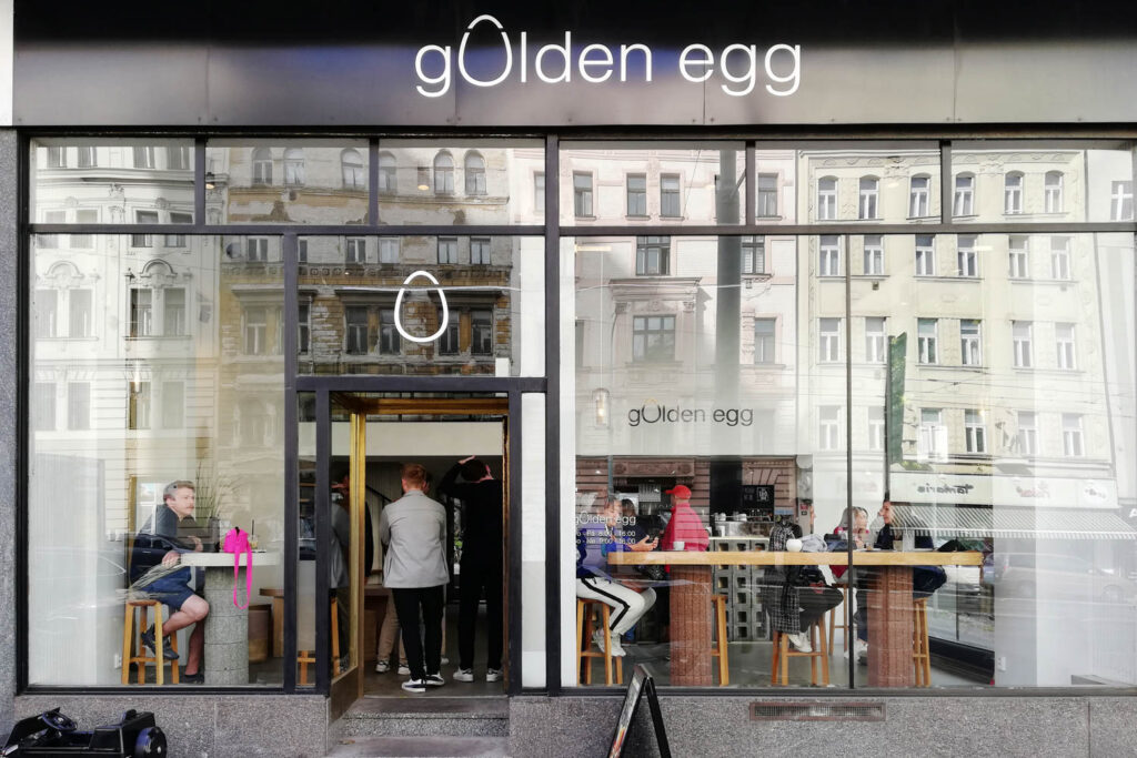 Best Cafes in Prague / Golden Egg Cafe