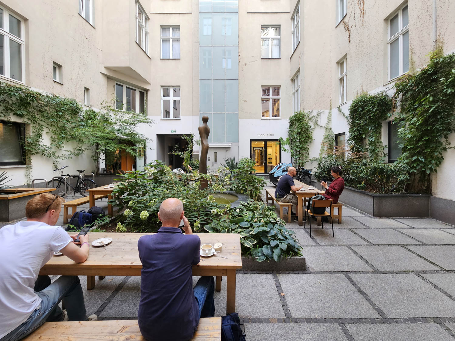 artwork integrated Best Cafes in Berlin / Aera