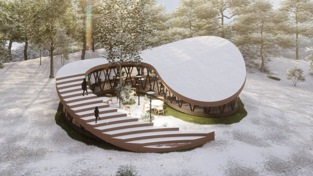 snow Forest Cafe / Spiral Cafe / REMM Studio