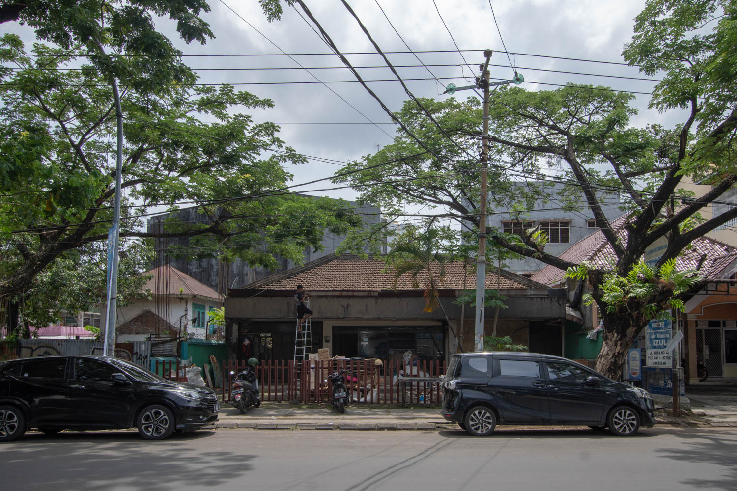 front entrance Lidi Coffee / Makassar City / South Sulawesi