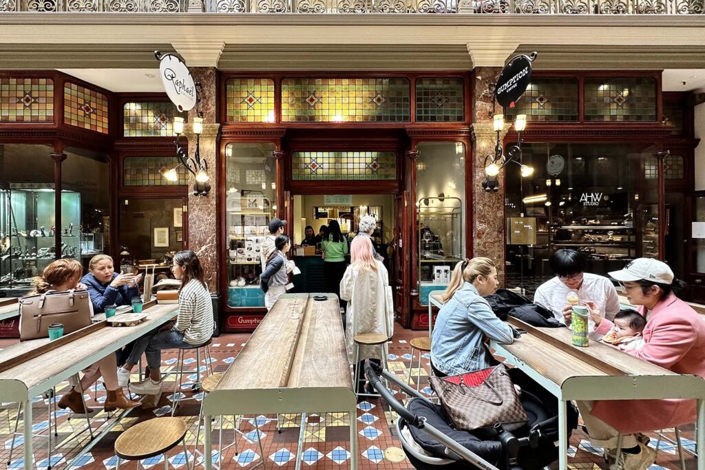 The Strand Arcade / Gumption Coffee