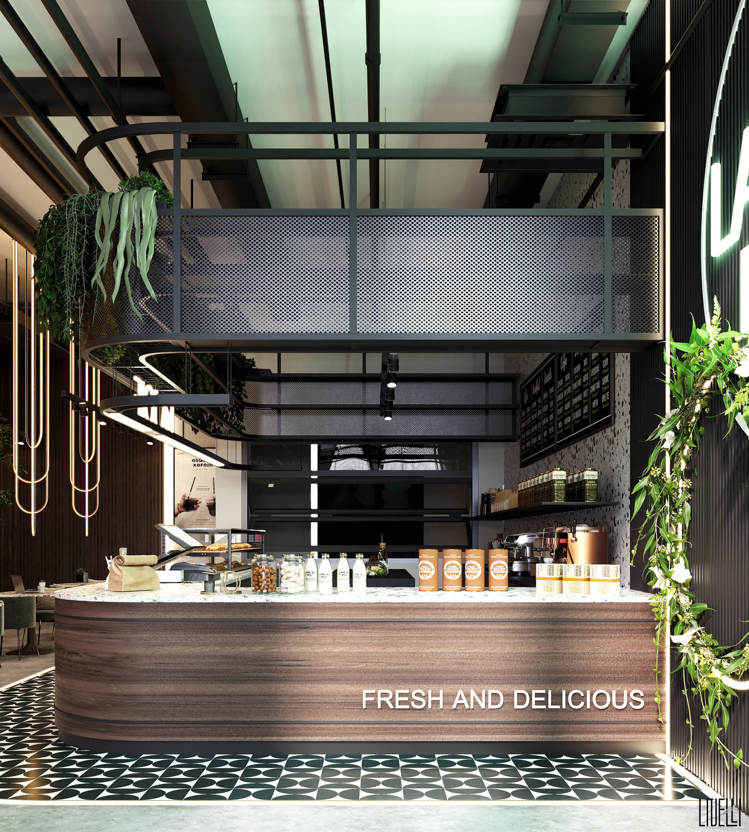 counter La-Joie-baker-and-cafe-Livelli-Architects