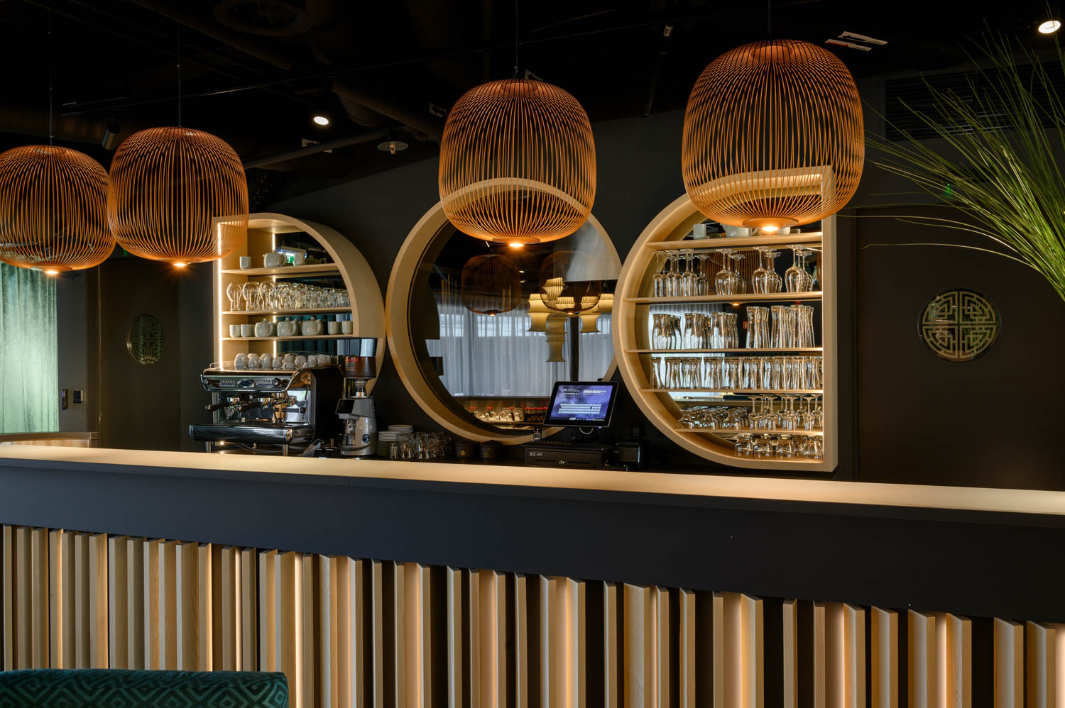 counter detail Han Restaurant / Slovenia / Gao Architects