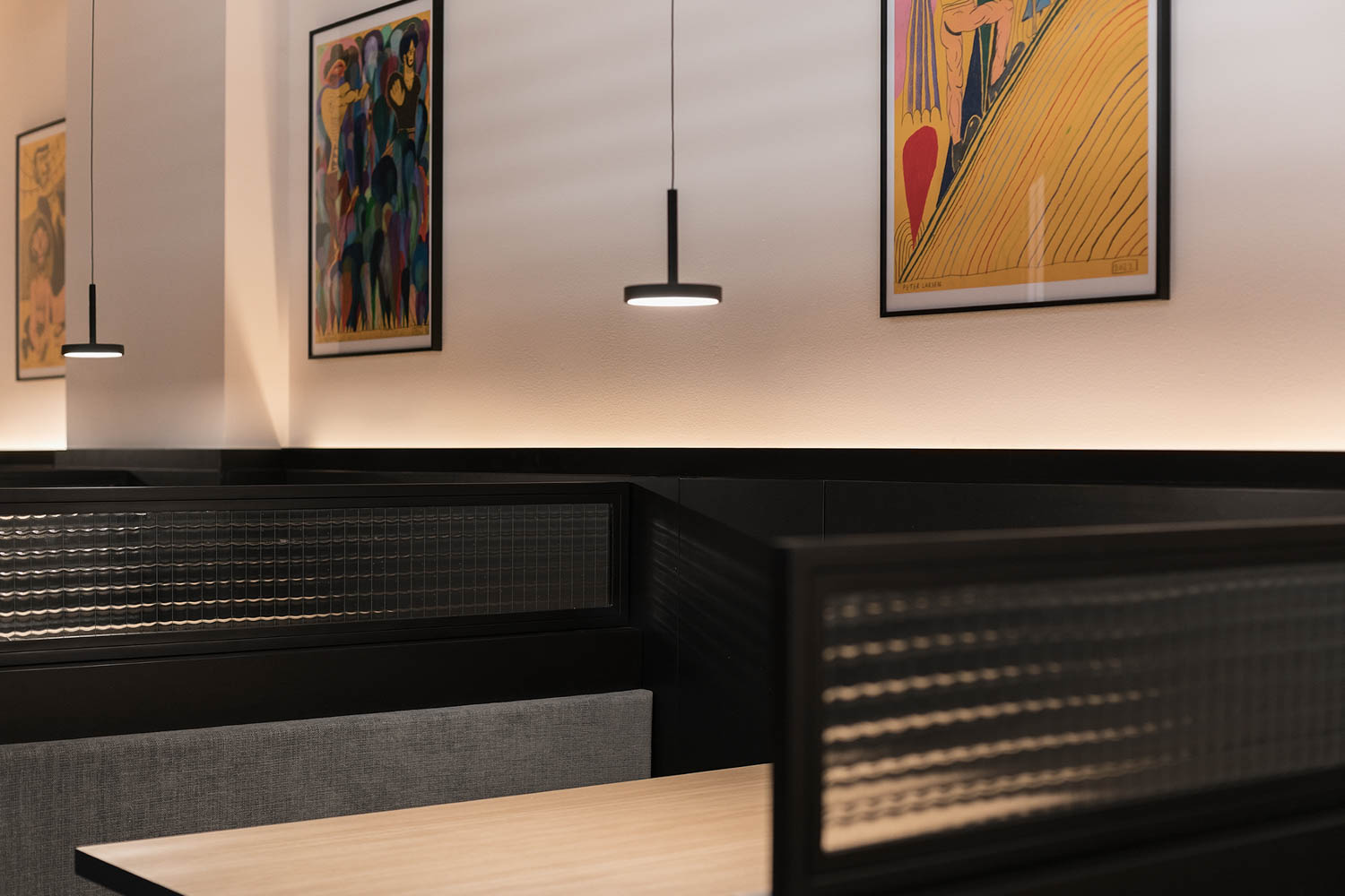 lighting detail Cafe Bar Misto / Pontevedra / Nan Arquitectos