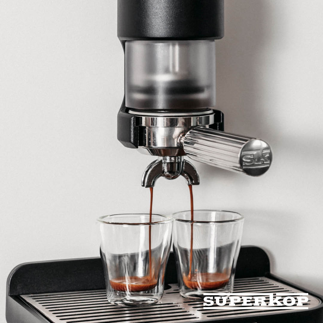 pour Interview with Superkop / Dutch Designed Manual Espresso Machine