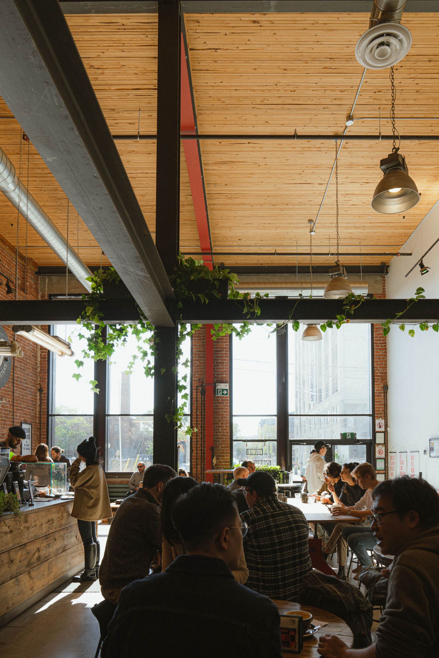 seating area Ethica Coffee Roasters / Toronto