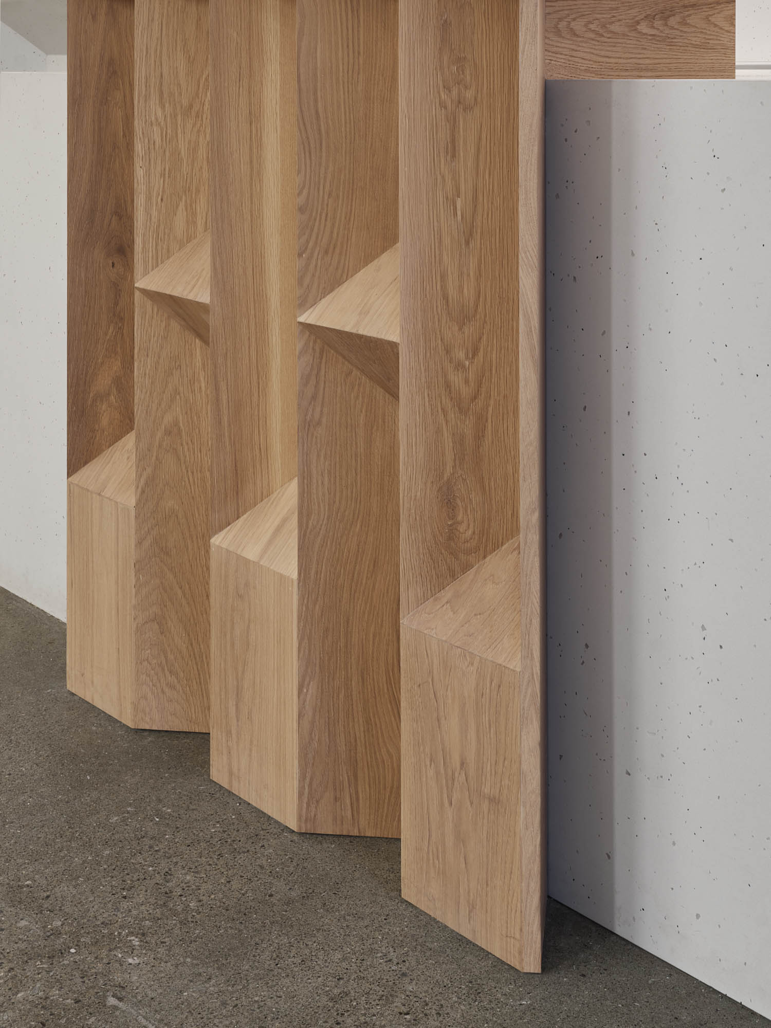 wood block The Milky's Fold / Toronto / Simone Ferkul Projects