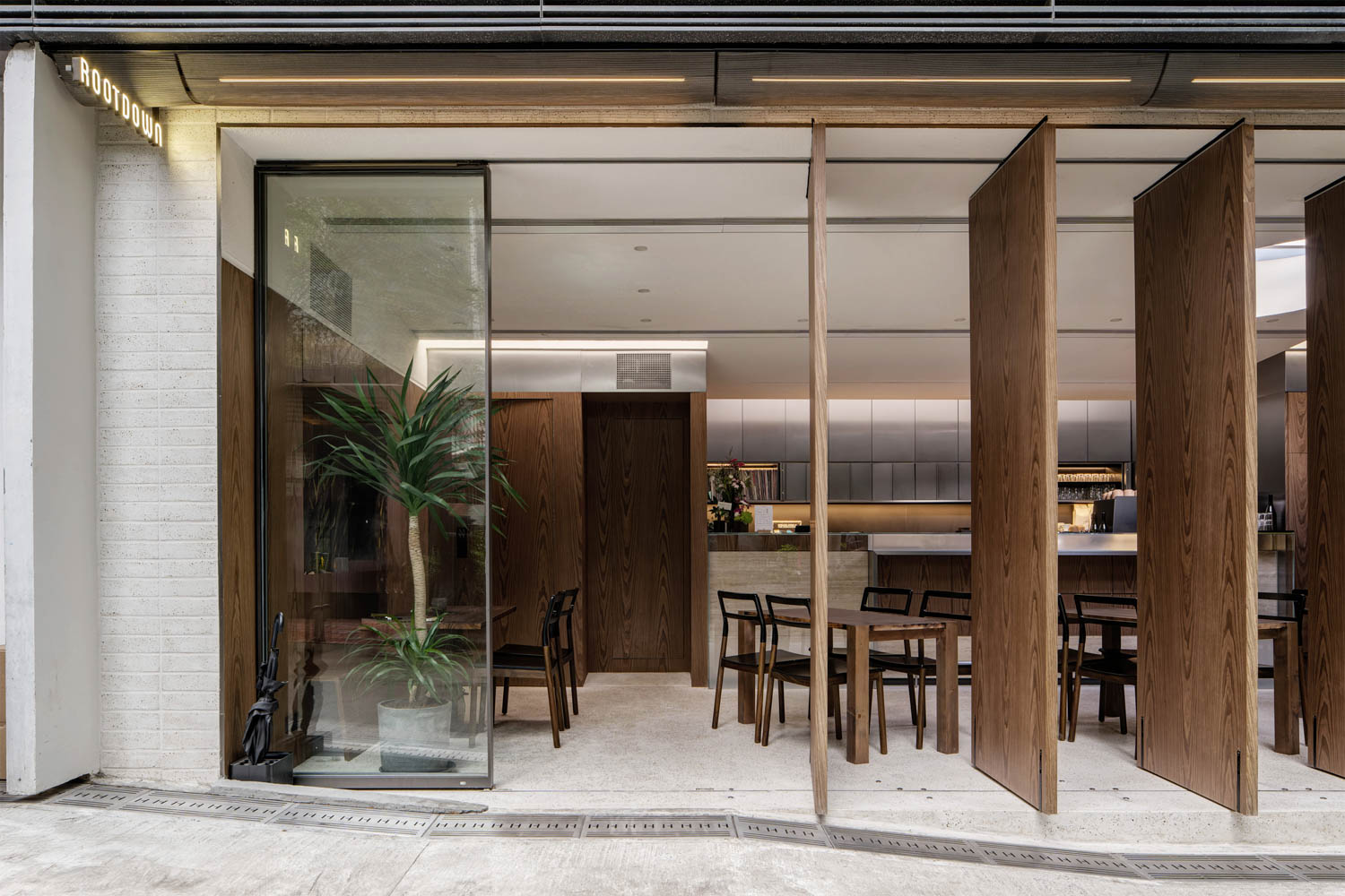 front elevation Rootdown / Hong Kong / Beams Creative