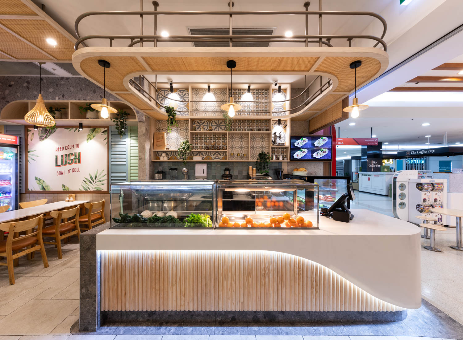 counter Lush Bowl n Roll / Strathfield / Squareone Atelier