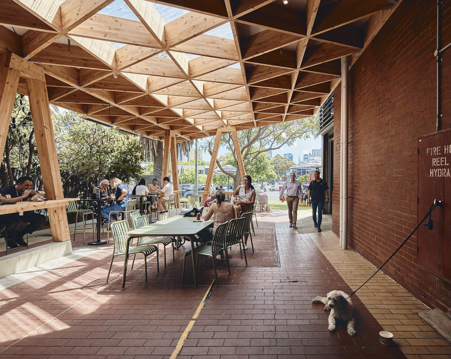 09 South Melbourne Market External Food Hall Bourke and Bouteloup Architects 03