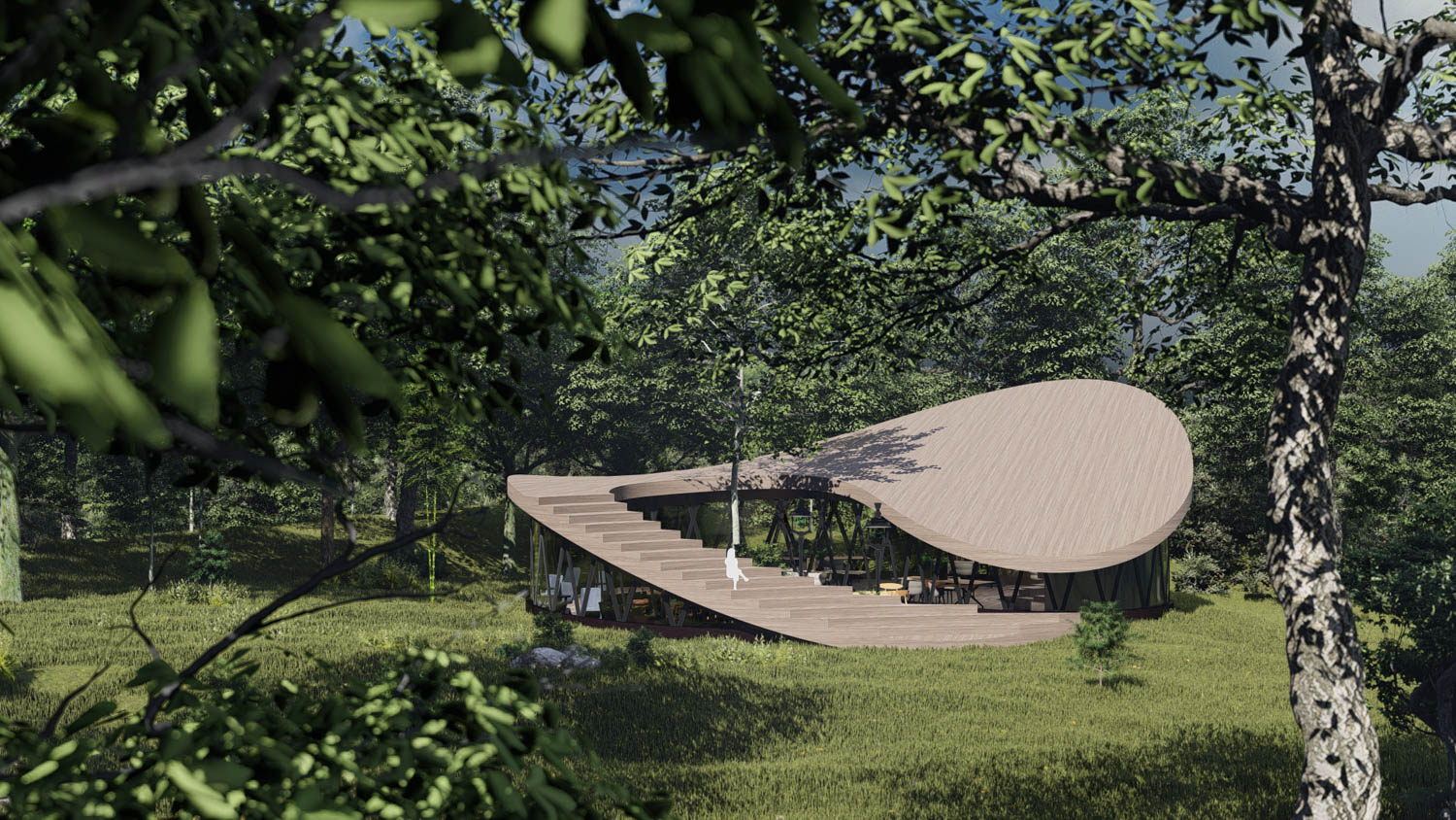 200 Forest Cafe Spiral Cafe REMM Studio 02