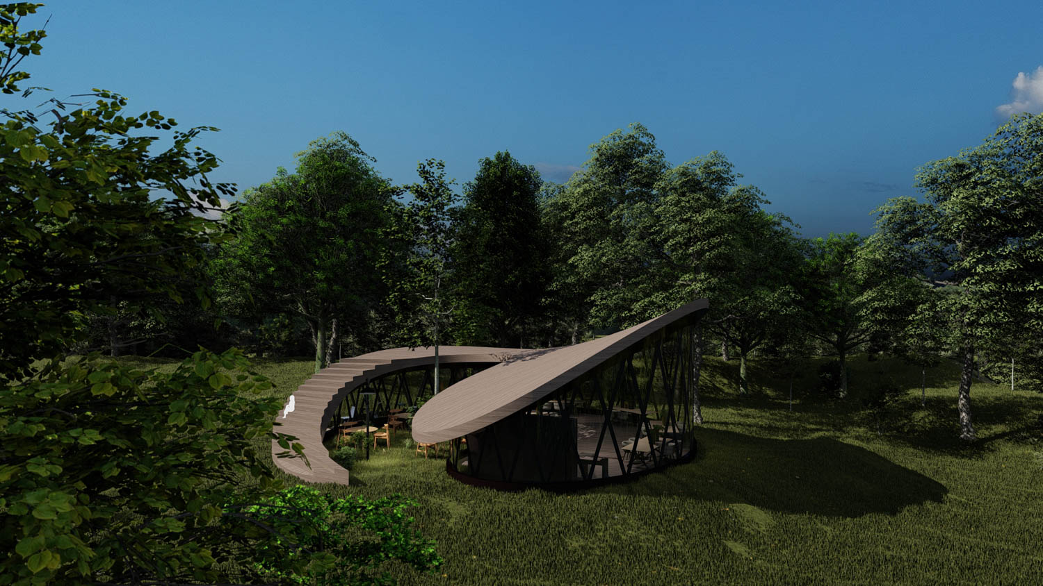 200 Forest Cafe Spiral Cafe REMM Studio 05