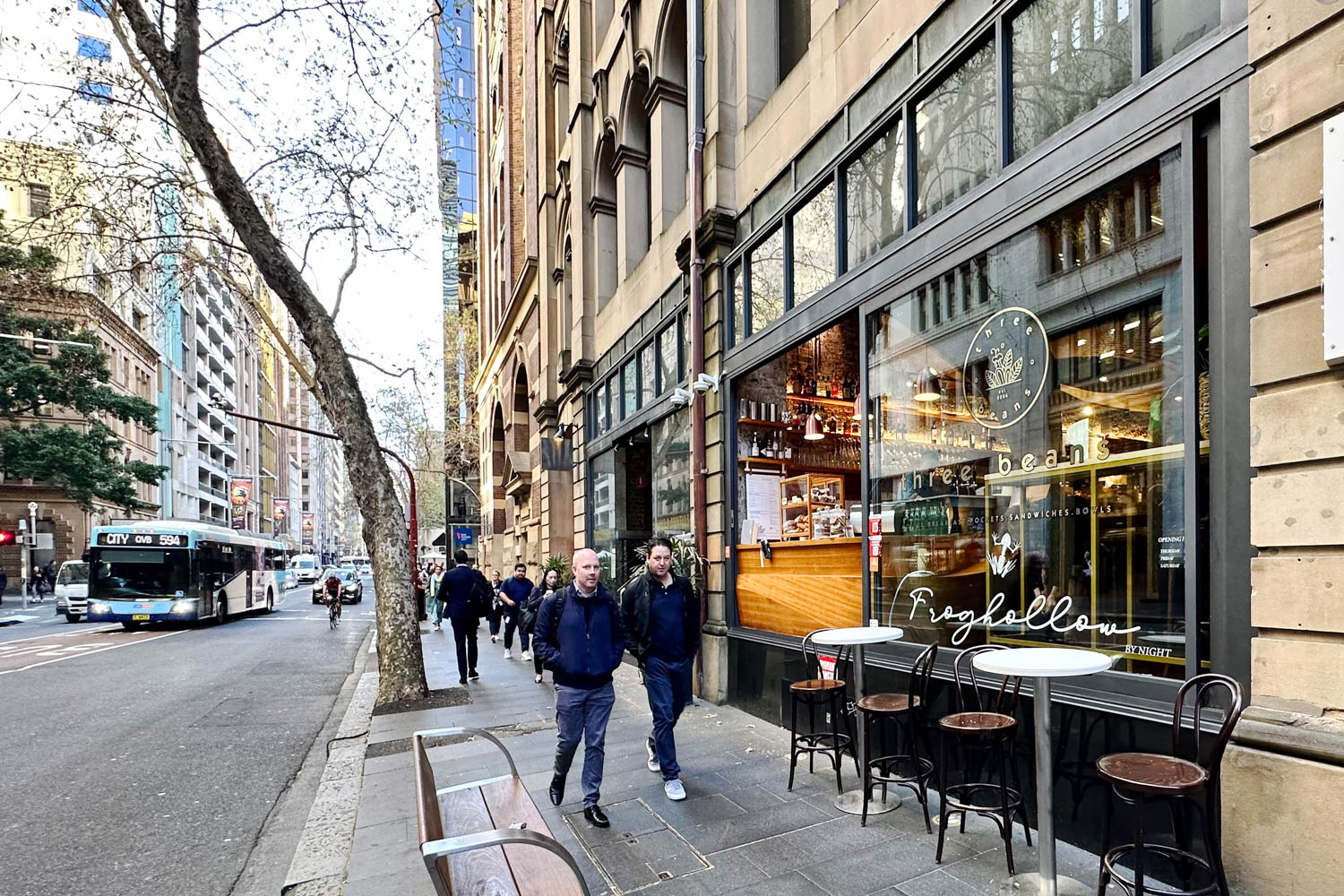 45 best cafes sydney cbd three beans 2