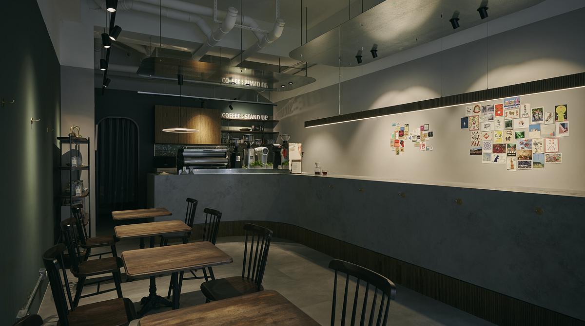 counter Coffee Standup / Xinyi District Taiwan / AODA Design