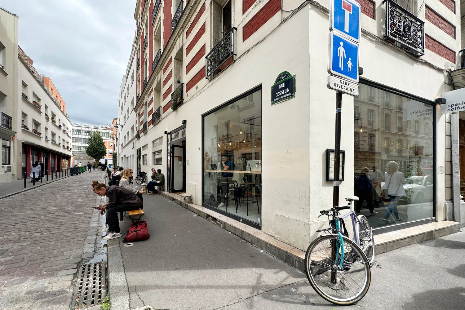 paris coffee shop nomade cafe