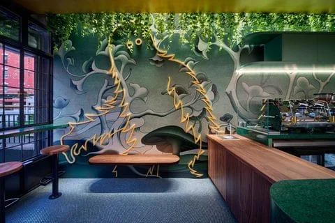Coffee for Sasquatch NYC / Dan Brunn Architecture - Best Cafe Designs
